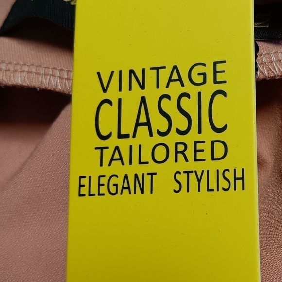 NWT GownTown Women's 1950s Retro Vintage V-Neck Party Swing Dress Women's Size M - Picture 8 of 9